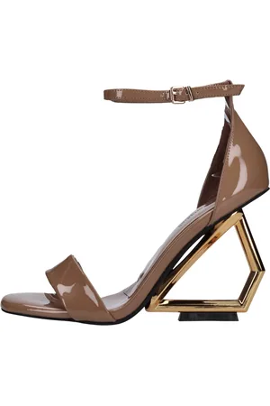 Jeffrey Campbell Skor, Dam, 38 EU, Läder, Sandaler Brun