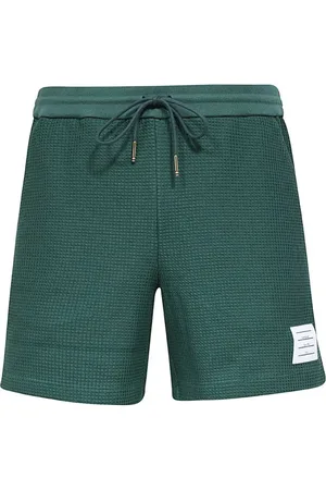 Thom Browne Shorts, Herr, M, Bomull, Cotton Bermuda Shorts med Tricolor-detalj