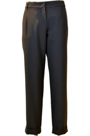 Max Mara Byxor, Dam, M, Raka ullbyxor