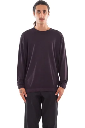 C.P. Company Stickade tröjor & koftor, Herr, 2Xl, Fast Dyed Logo Knit Sweater