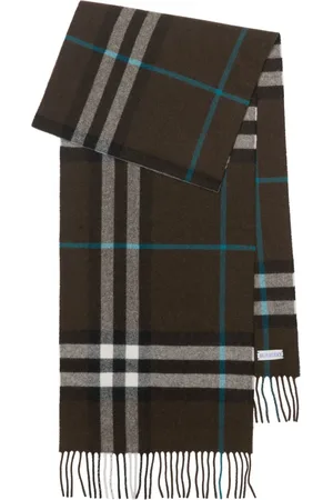 Burberry Accessoarer, Herr, ONE Size, Kashmir, Snug Giant Check Scarf