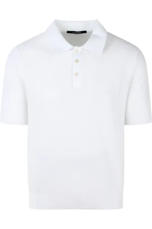TAGLIATORE Topp, Herr, L, Bomull, Frat Bomullsstickad Polo