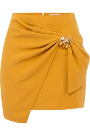 Elisabetta Franchi Kjol, Dam, S, Asymmetrisk Jewel Minikjol