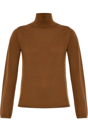 Max Mara Stickade tröjor & koftor, Dam, M, Kashmir, Patroni Turtleneck
