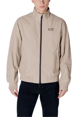 EA7 Jacka, Herr, M, Zip-Up Turtleneck Jacket med Fickor
