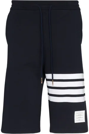 Thom Browne Shorts, Herr, S, Bomull, 4-Bar Loopback Bomulls Sweatshorts