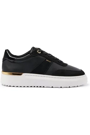 Mallet Skor, Herr, 37 EU, Läder, Gold Sneakers