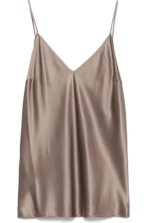 Joseph Topp, Dam, XL, Silkesatin Topp Blus