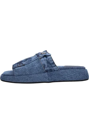 Jeffrey Campbell Skor, Dam, 39 EU, Läder, Sandaler Blå