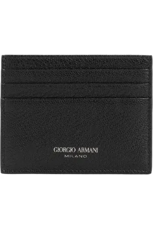 Giorgio Armani Accessoarer, Herr, ONE Size, Nero Korthållare