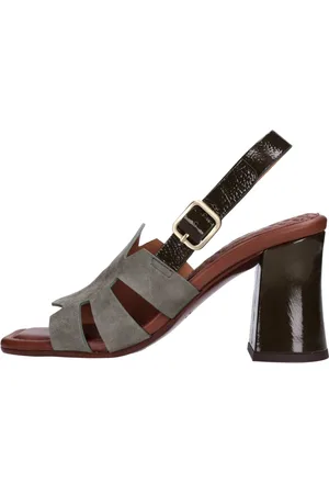 Chie Mihara Skor, Dam, 38 EU, Läder, Sandaler Grön