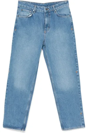 Daily paper Jeans, Herr, XL, Denim, Blå Denim Jeans med Klassisk Stil