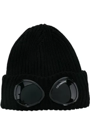 C.P. Company Accessoarer, unisex, ONE Size, Merino Wool Goggle Beanie, Svart