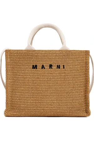 Marni Väska, Dam, ONE Size, Bomull, Raffia Tote Bag