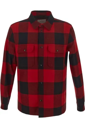 Woolrich Skjorta, Herr, L, Polyester, Alaskan Check Overshirt