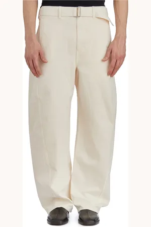 LEMAIRE Byxor, Herr, S, Bomull, Twisted Belted Pants