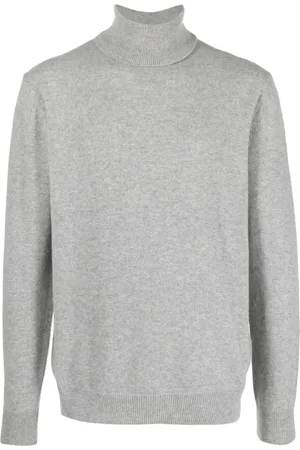 LARDINI Stickade tröjor & koftor, Herr, S, Kashmir, Polo Neck Tröja