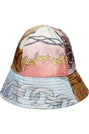 Comme des Garçons Accessoarer, Dam, ONE Size, Polyester, Färgglad Unisex Hatt