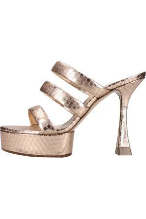 Casadei Skor, Dam, 37 EU, Läder, Heeled Mules