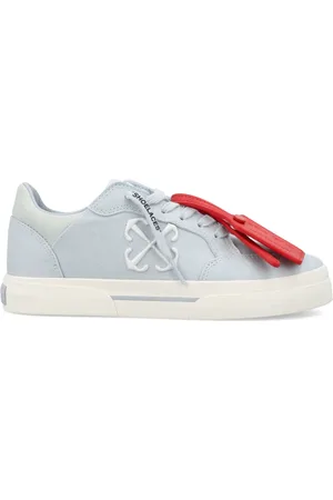 OFF-WHITE Skor, Dam, 40 EU, Bomull, Vulcanized Sneakers med pil-detalj