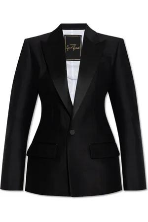 Dsquared2 Jacka, Dam, M, Bomull, Blazer med satininfällningar