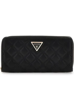 Guess Accessoarer, Dam, ONE Size, Stilren Stor Plånbok med Dragkedja