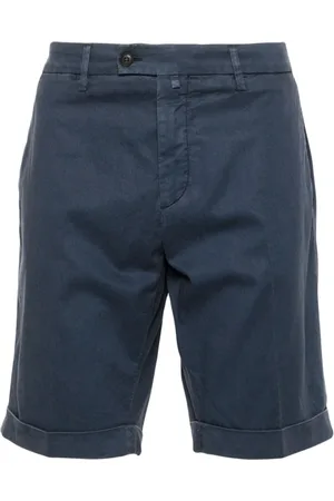 corneliani Shorts, Herr, 3Xl, Bomull, Blå Casual Bermuda Shorts