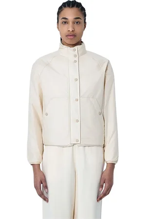 Moncler Jacka, Dam, XS, Polyester, Fluffy Zip-Up Cardigan