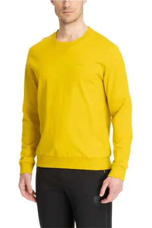 EA7 Sweatshirts & Hoodies, Herr, M, Bomull, Enkel Logo Sweatshirt