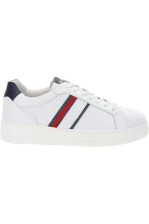 Nero Giardini Skor, Herr, 42 EU, Läder, Läder Sneakers
