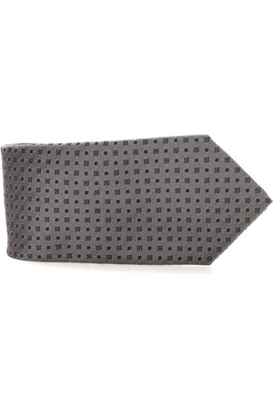 CANALI Accessoarer, Herr, ONE Size, Silk Micro Print Tie