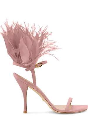 Stuart Weitzman Skor, Dam, 37 EU, Plume 100 Sandal