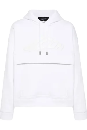 Dsquared2 Sweatshirts & Hoodies, Herr, M, Bomull, Stilren Hoodie