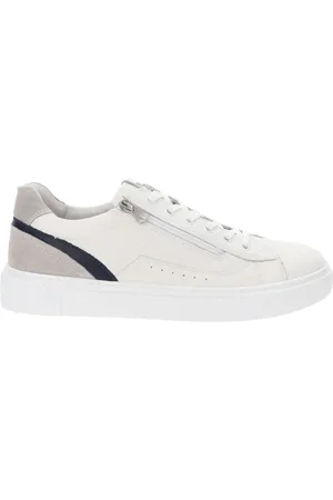 Nero Giardini Skor, Herr, 41 EU, Läder, Läder Sneakers Stilfull Komfort