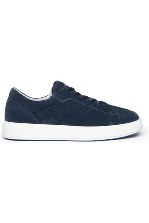 Nero Giardini Skor, Herr, 40 EU, Mocka, Blå mockasneakers