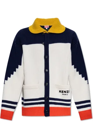 Kenzo Stickade tröjor & koftor, Herr, L, Ullkofta