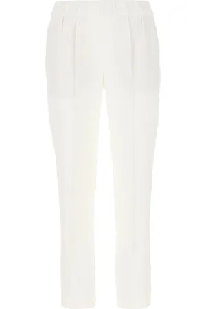 Brunello Cucinelli Byxor, Dam, S, Plisserade vardagsbyxor