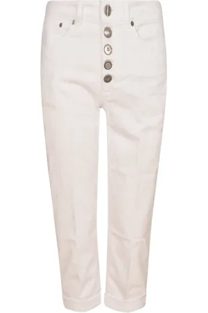 Dondup Byxor, Dam, W31, Bomull, Loose Pants