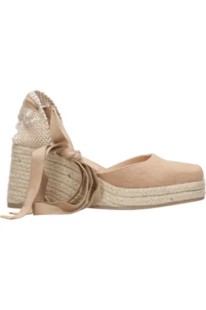 Castaner Skor, Dam, 39 EU, Bomull, Canvas Wedge Sandaler