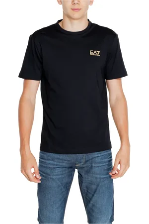 EA7 Topp, Herr, L, Bomull, Kortärmad T-shirt