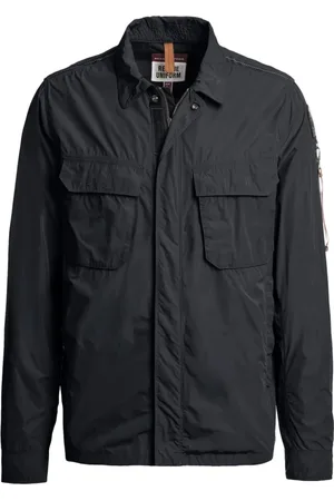 Parajumpers Jacka, Herr, L, Millard Svart Overshirt Jacka