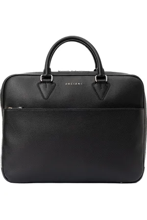 Orciani Väska, Herr, ONE Size, Läder, Professionell Slim Väska med Dragkedja