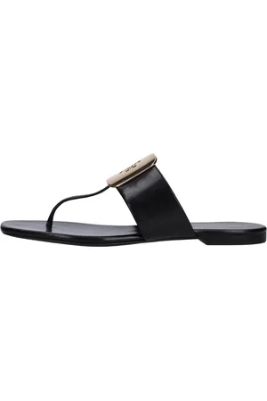 Tory Burch Skor, Dam, 36 EU, Läder, Sandaler Svart