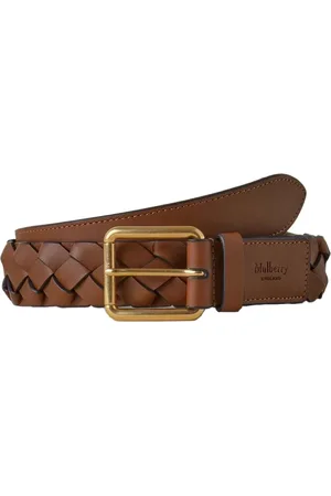 MULBERRY Accessoarer, unisex, L, Läder, Heritage Braid Belt