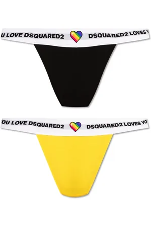 Dsquared2 Underkläder, Dam, XL, Bomull, Tvåpack Trosor