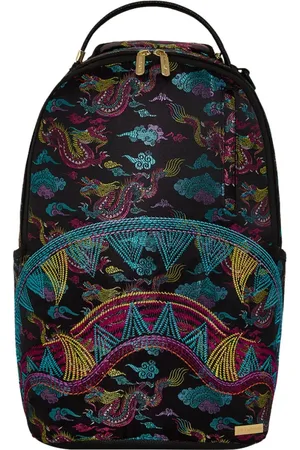 Sprayground Väska, unisex, ONE Size, Broderad drake – stilfull ryggsäck