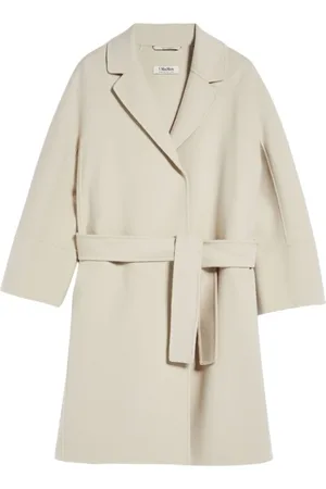 Max Mara Kappa, Dam, XS, Ullkappa med bälte