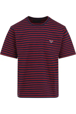 Prada Topp, Herr, M, Bomull, Röd T-shirt & Polo Kollektion