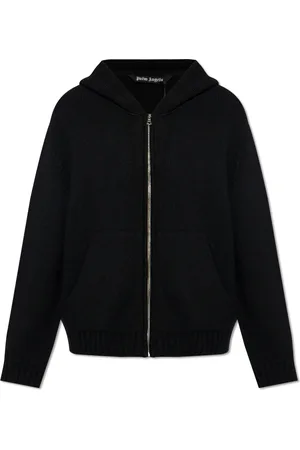 Palm Angels Stickade tröjor & koftor, Herr, S, Ullhoodie