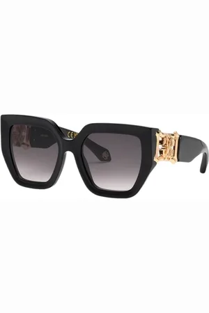 Roberto Cavalli Accessoarer, Dam, ONE Size, Mirror Snake Solglasögon